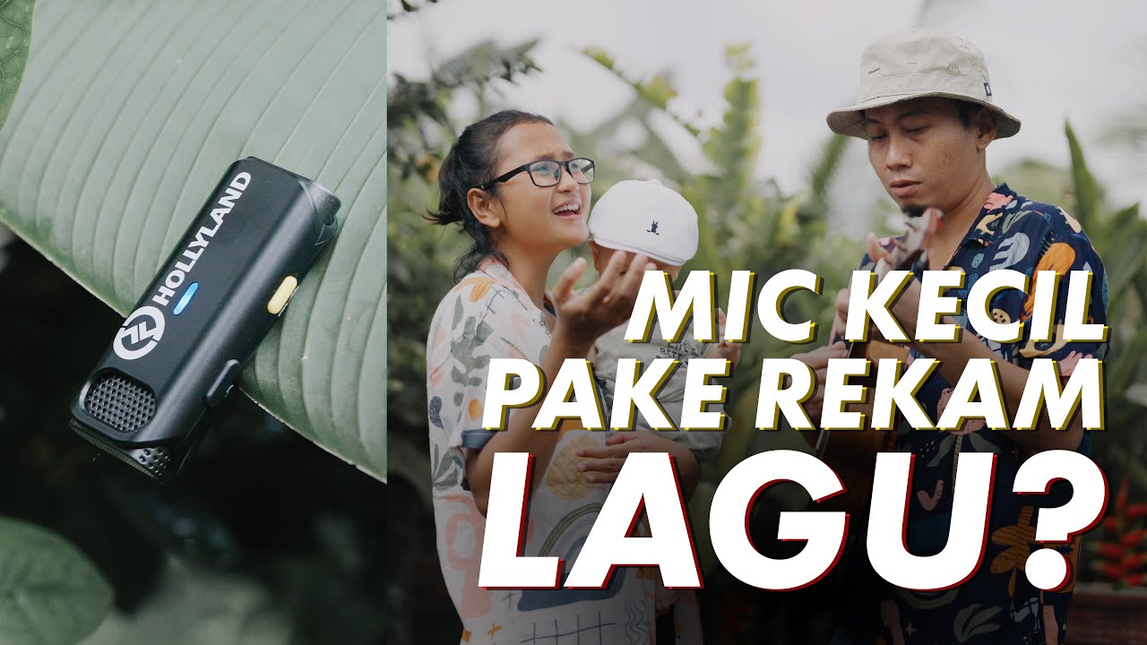 Wireless Lavalier Lark M1 Microphone @hollylandtech PT. Denka Pratama Indonesia