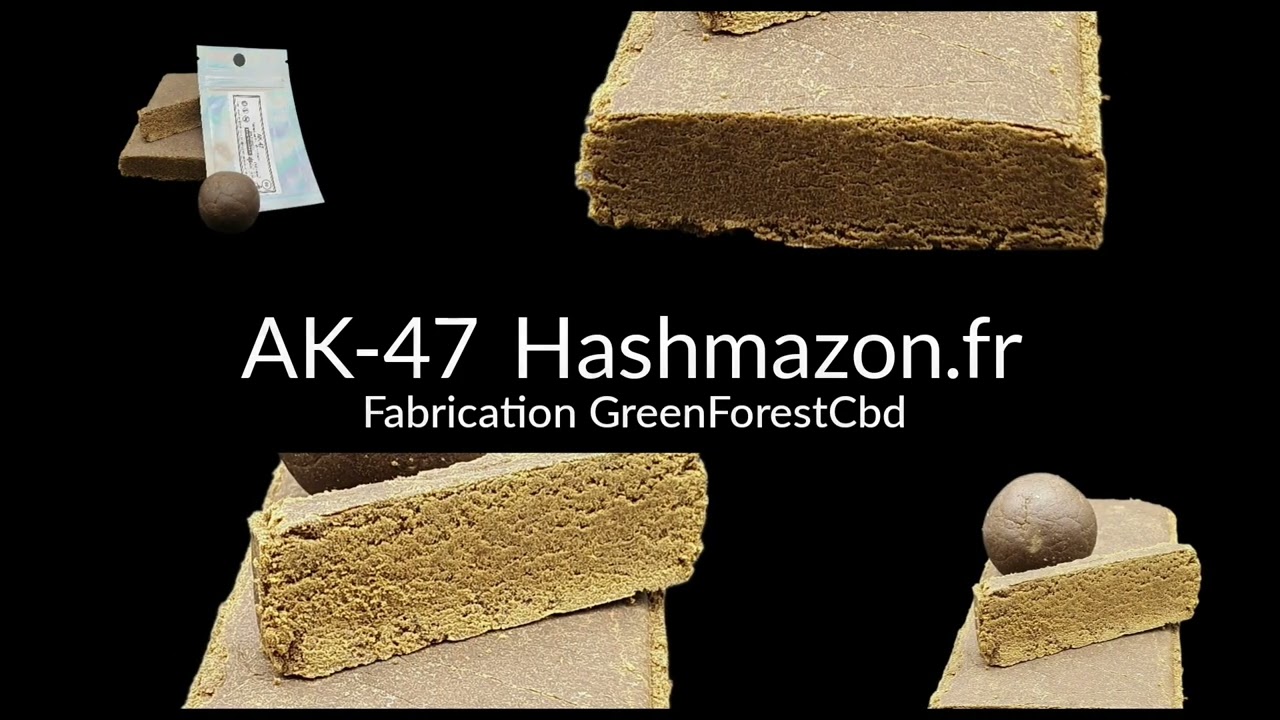 AK-47 le hash CBD fabrication GreenForestCbd