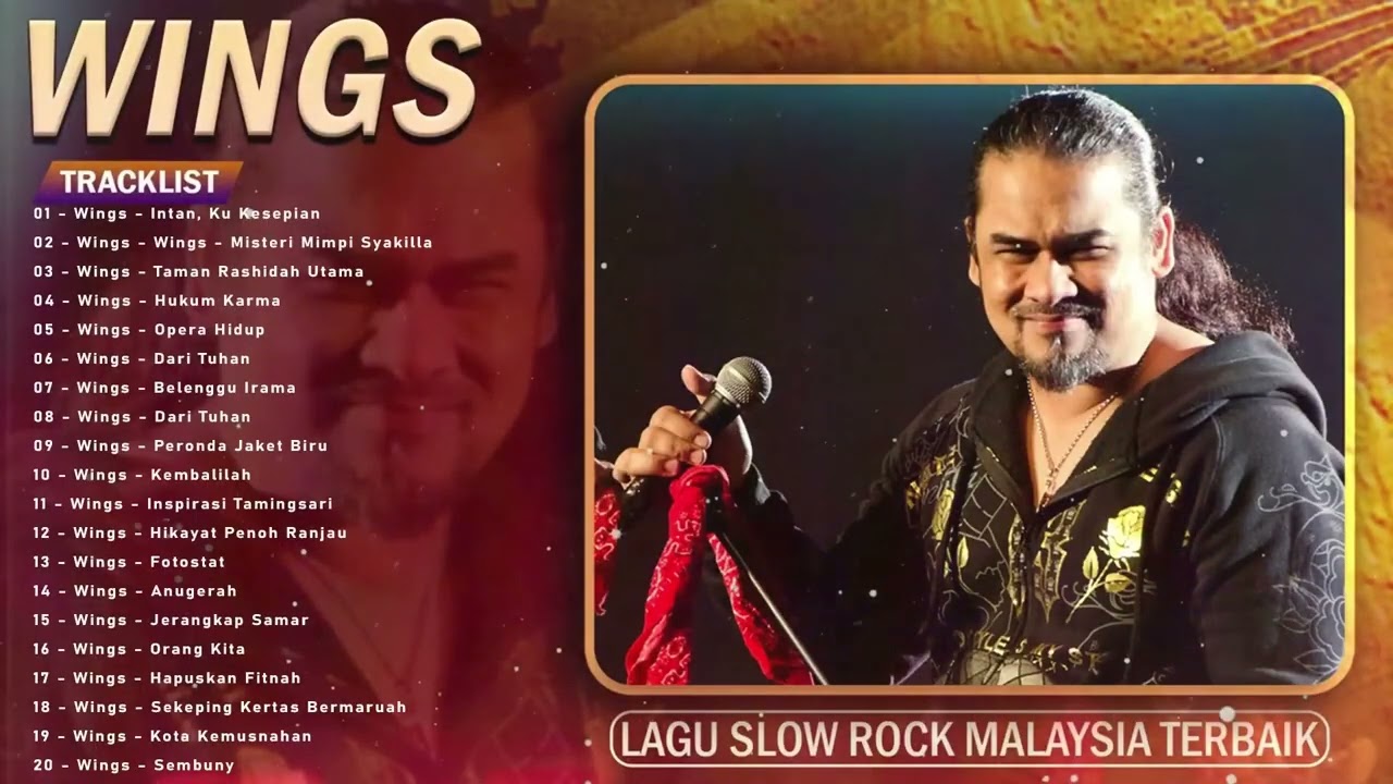 🎸 Koleksi Lagu Terbaik Wings &ndash; Nostalgia Slow Rock Malaysia 80an 90an