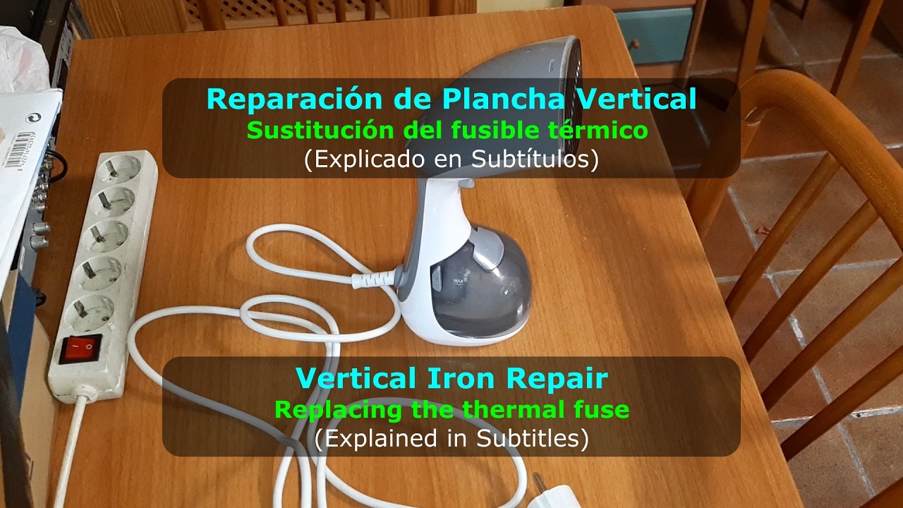 Reparacion Plancha Vertical