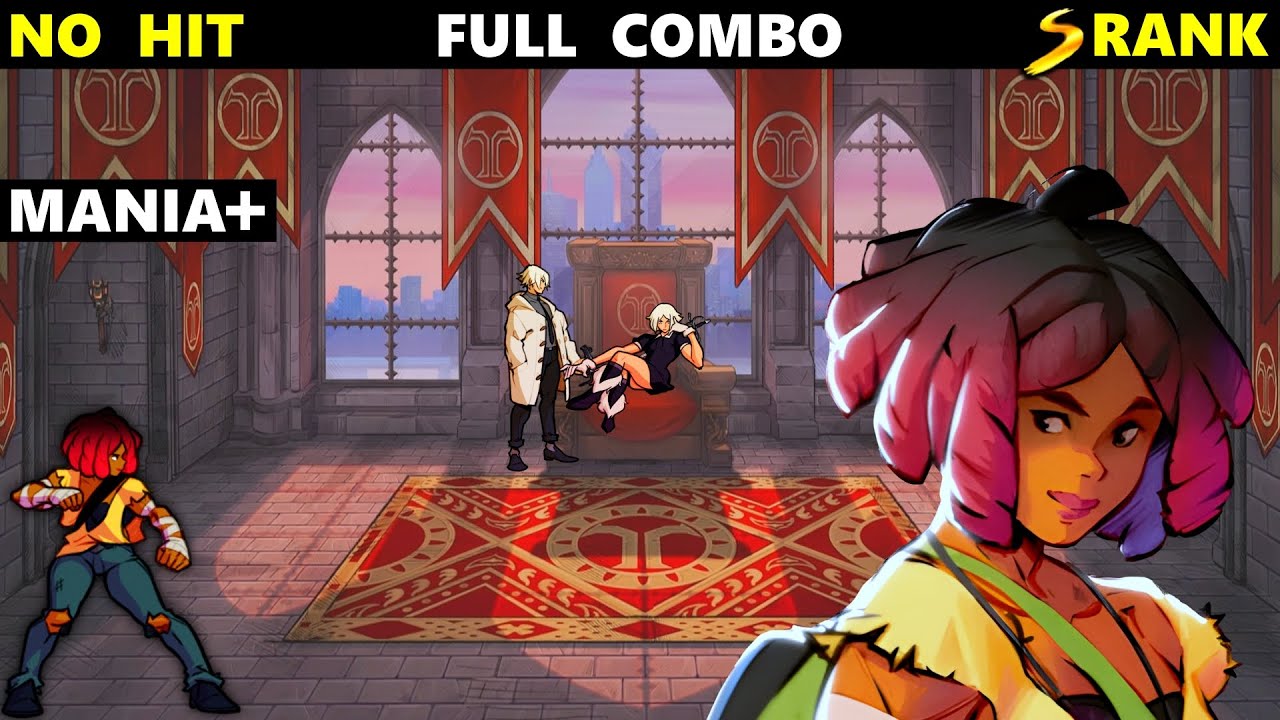 Streets of Rage 4 Stage 12 Full Combo Mania+ Cherry
