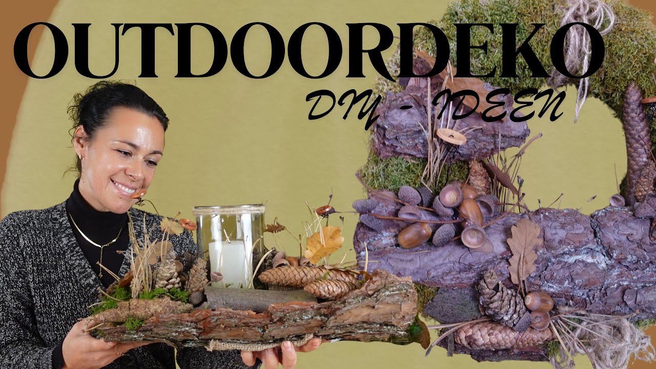 DEKOIDEEN für DRINNEN oder DRAUßEN / DIY IDEEN