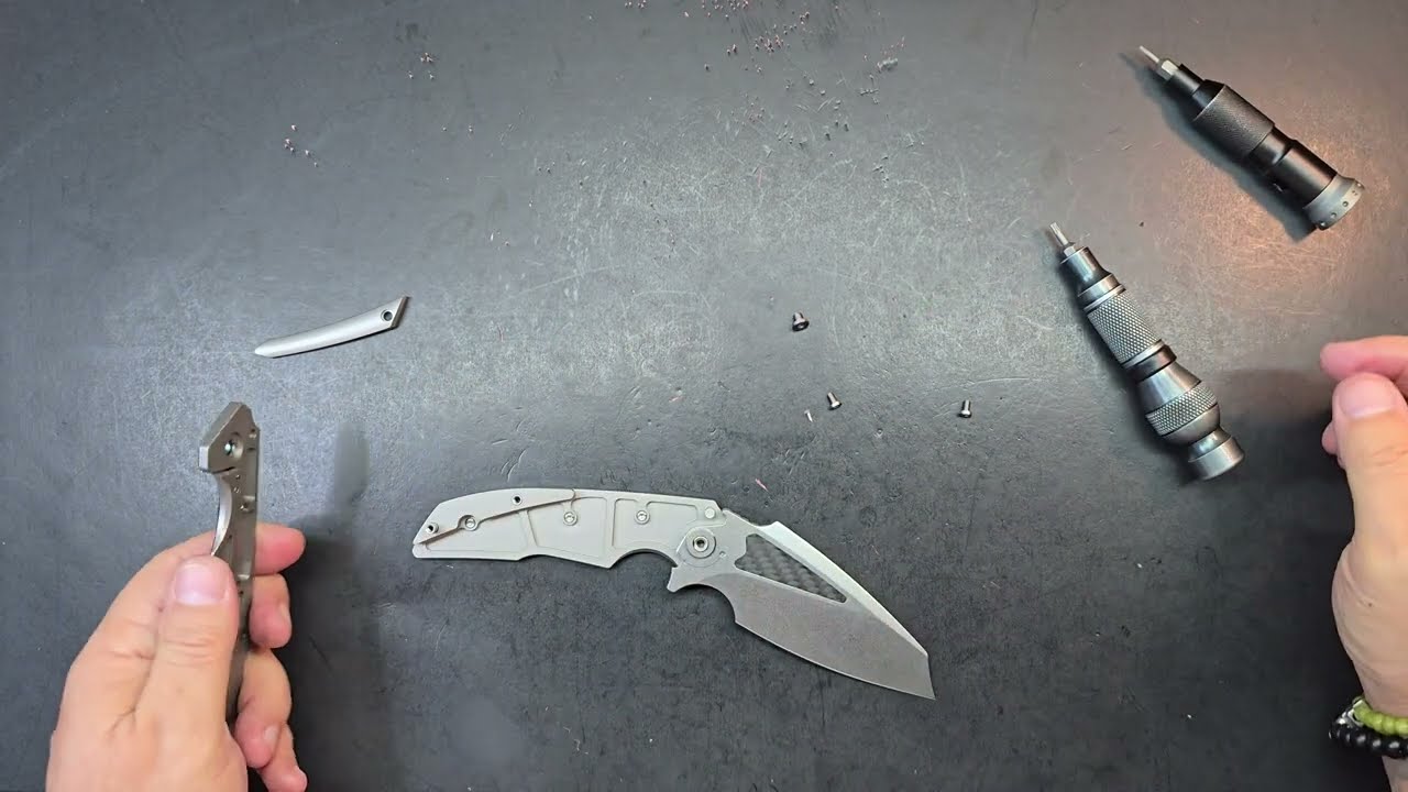 TWOSUN TS591 #timbersedgeknives #knifedisassembly