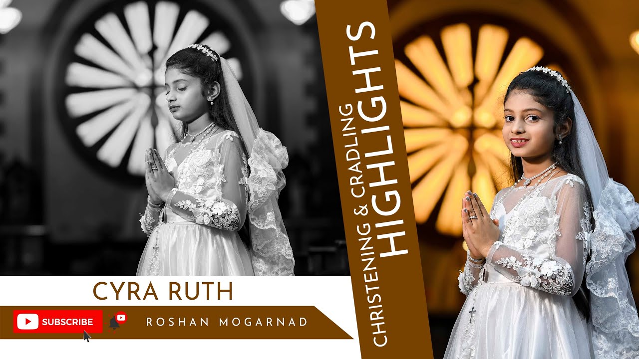 FIRST HOLY COMMUNION HIGHLIGHTS  CYRA RUTH | ROSHAN MOGARNAD PHOTOGRAPHY