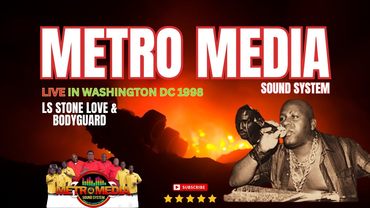 Sky Juice and Metro Media crew Lock Washington DC May 98 ls Stone Love & BodyGuard! Metro Side 🔥💥