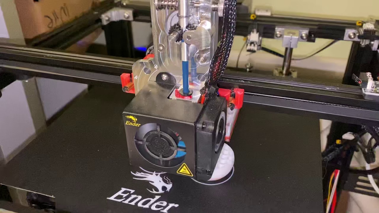 Ender5 and Palette 2 Pro printing in connected mode