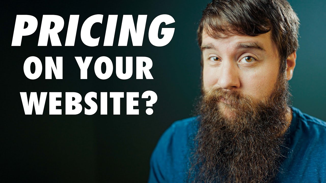 Should Wedding Filmmakers Put Full Pricing On Their Website?