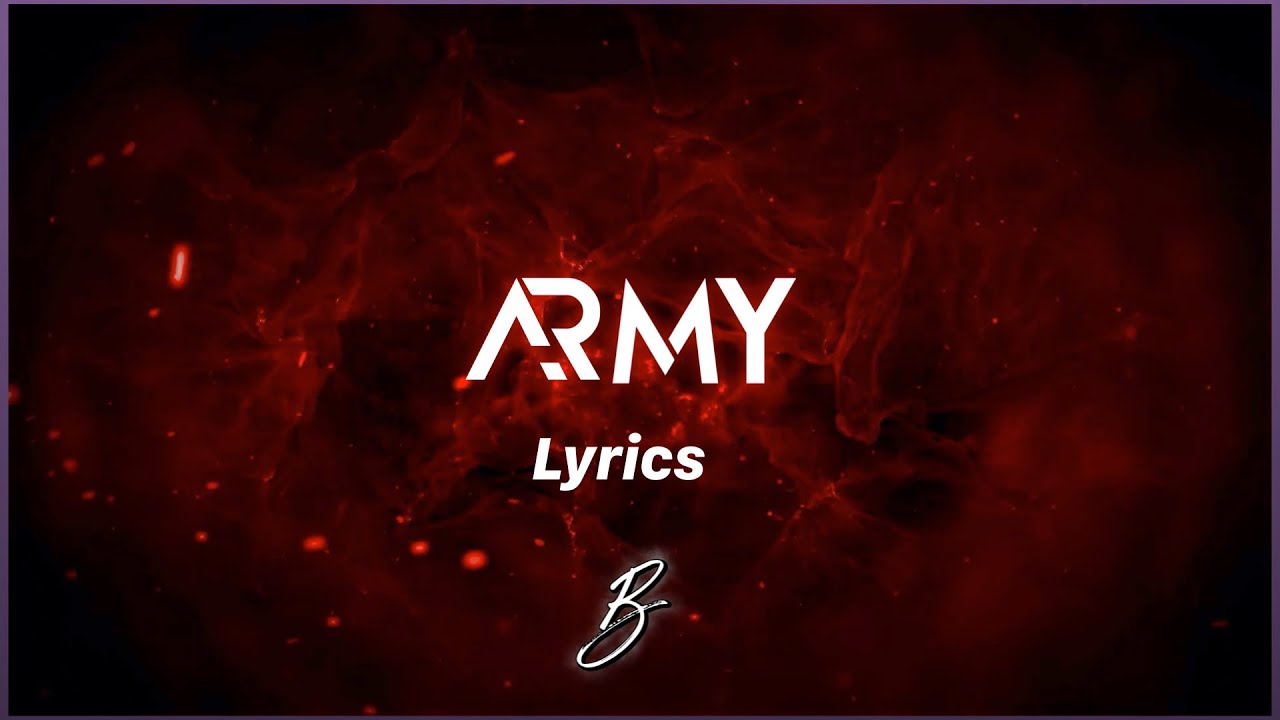 Besomorph & Arcando - Army (ft. Neoni) [Lyric Video]