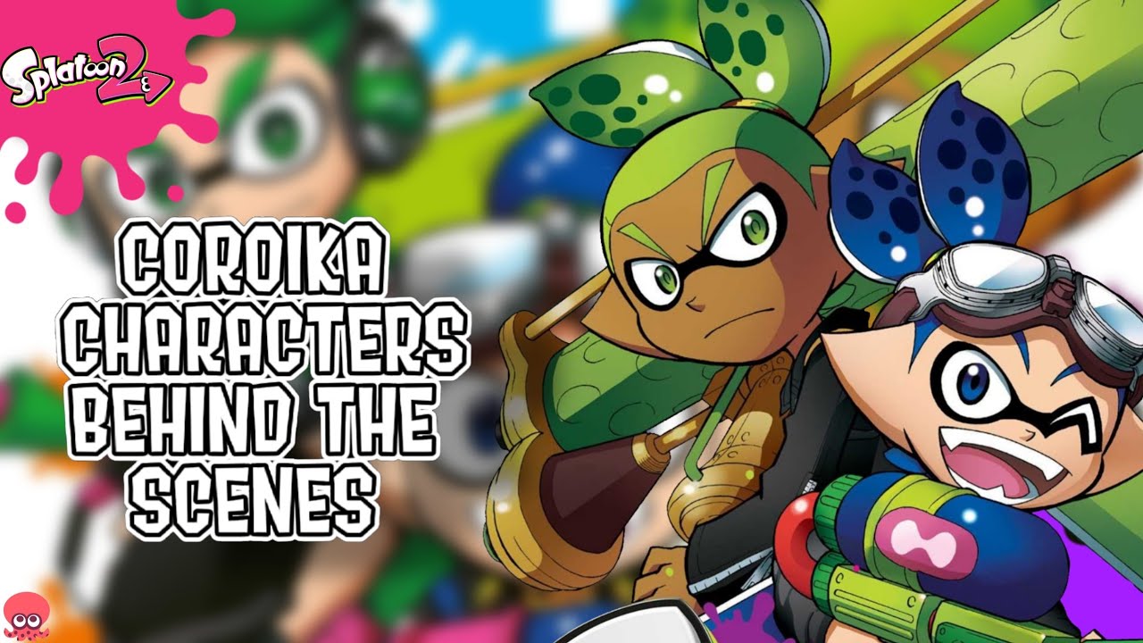 Coroika characters behind the scenes  | Splatoon 2