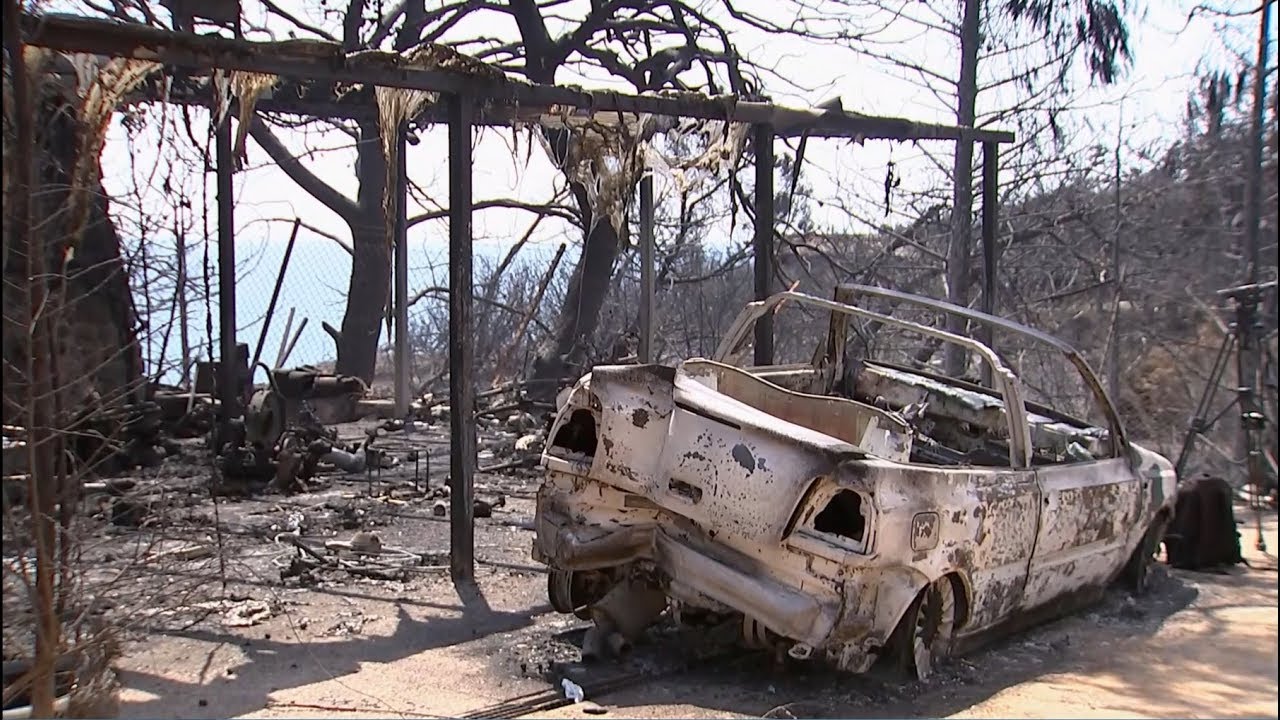 Extreme weather 2018 - (Greece) (Mati update) - ITV News - 25th July 2018