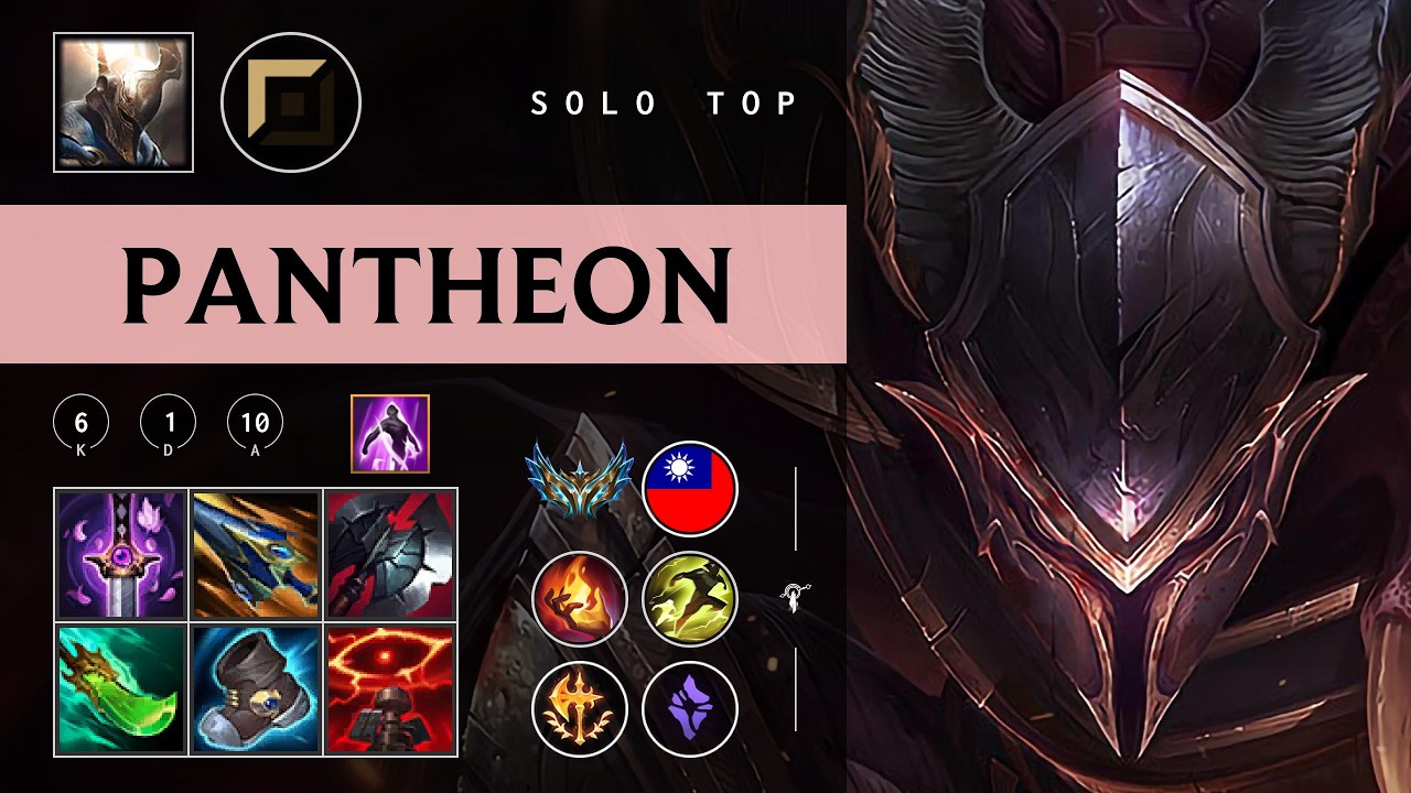 Pantheon Top vs Zaahen - TW Challenger Patch 26.04