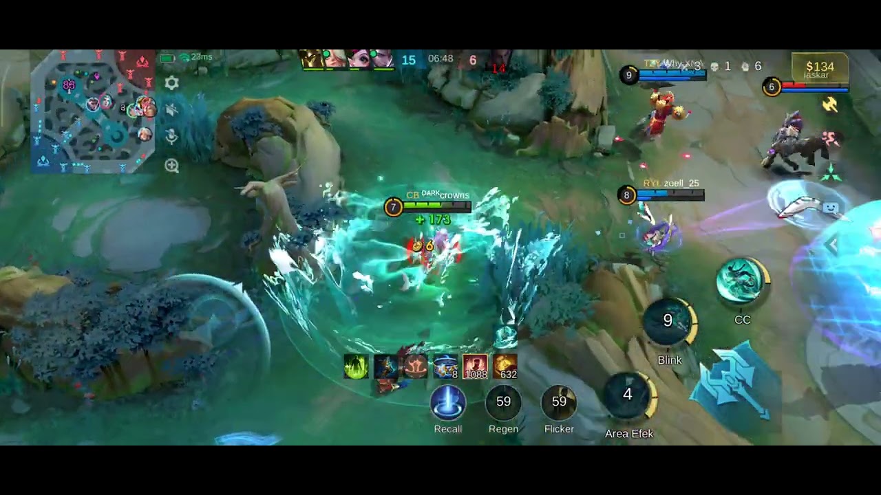 Mobile legend : tutorial Roamer Kalea dapat MVP