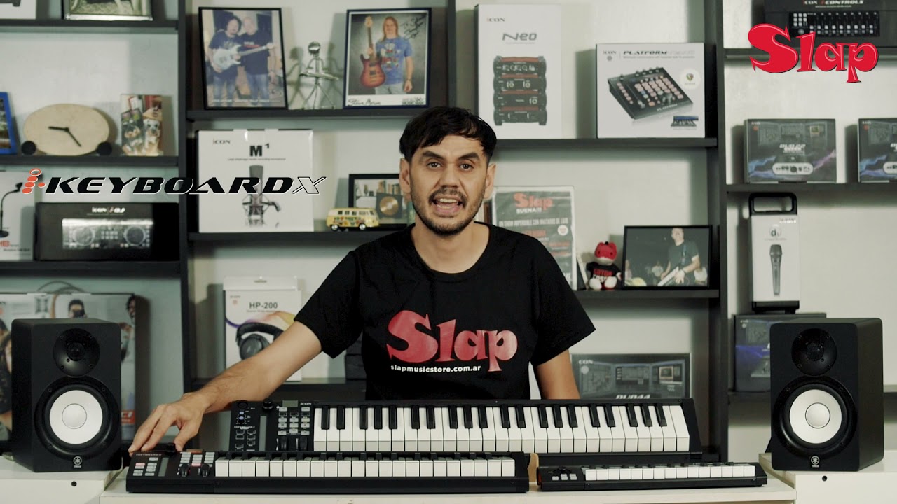 Controladores Midi Icon Pro Audio Ikeyboard
