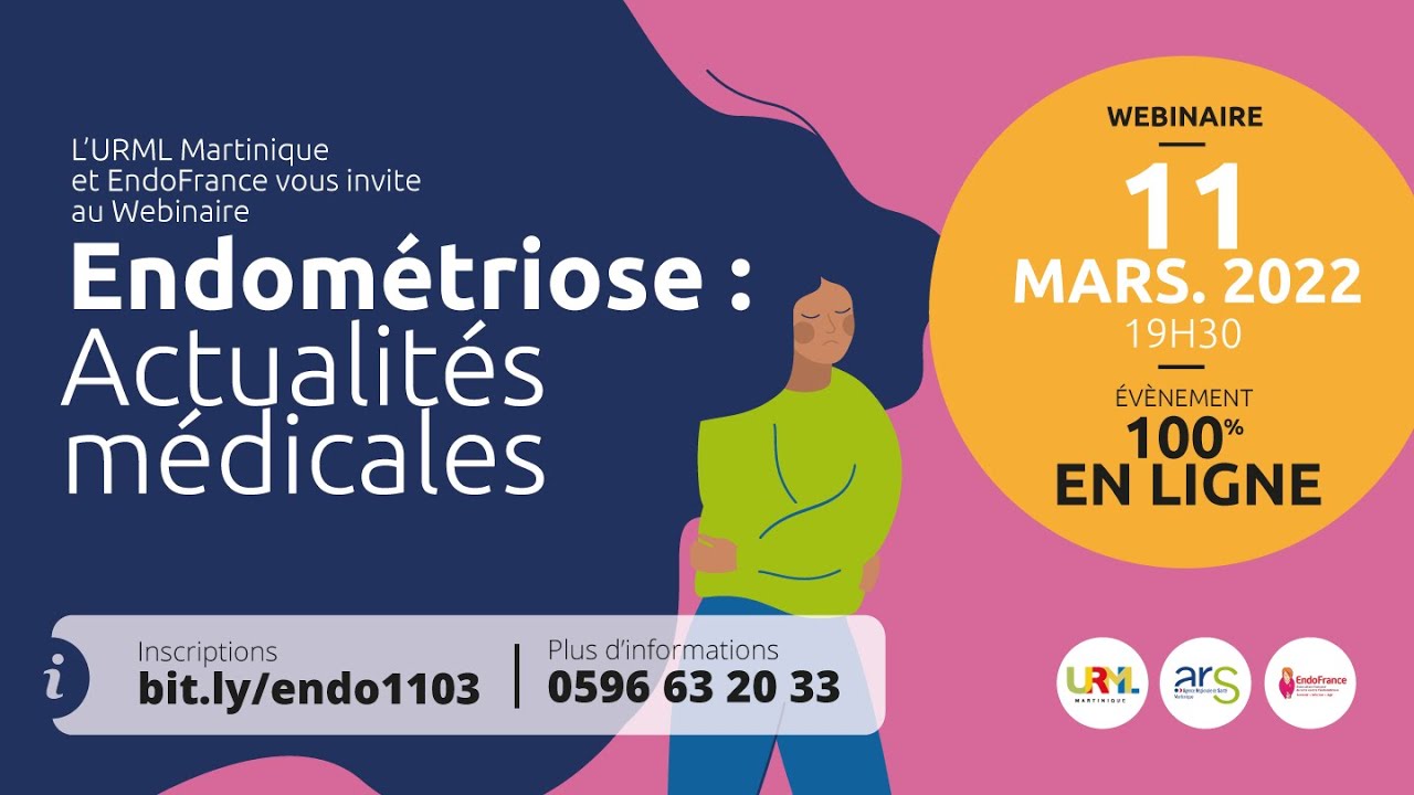 Webinaire Grand Public autour de l'endométriose