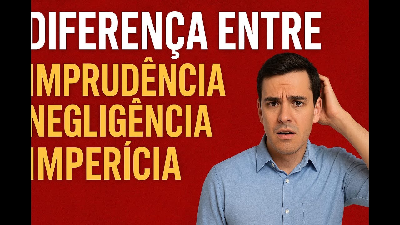 Diferença entre Imprudência, Negligência e Imperícia