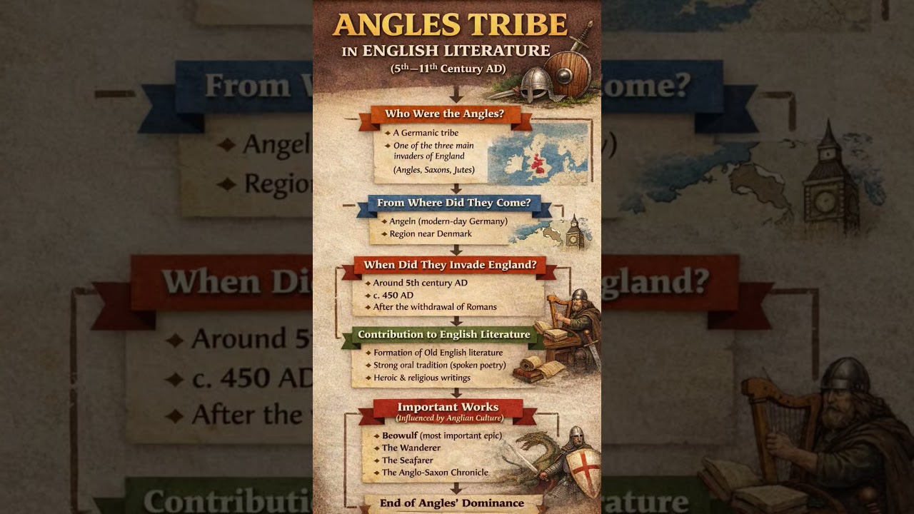 “Anglo-Saxon Literature in 30 Seconds ⚔️📜