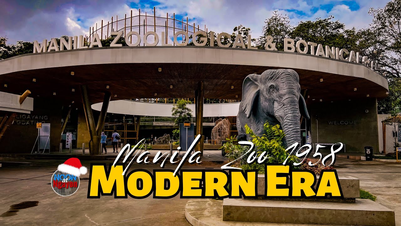 65 YEAR-OLD MANILA ZOOLOGICAL & BOTANICAL GARDEN! THE MODERN ERA