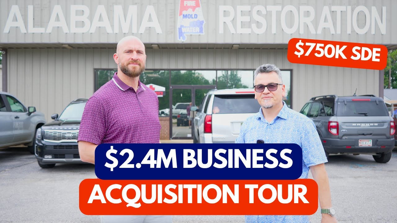 Inside a $2.4M Business Acquisition with $750K/Year in Profit (Full Tour)