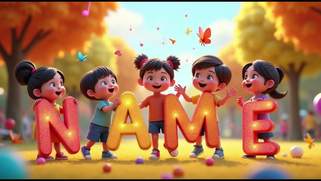 My Name Song | Nursery Rhymes & Kids Songs