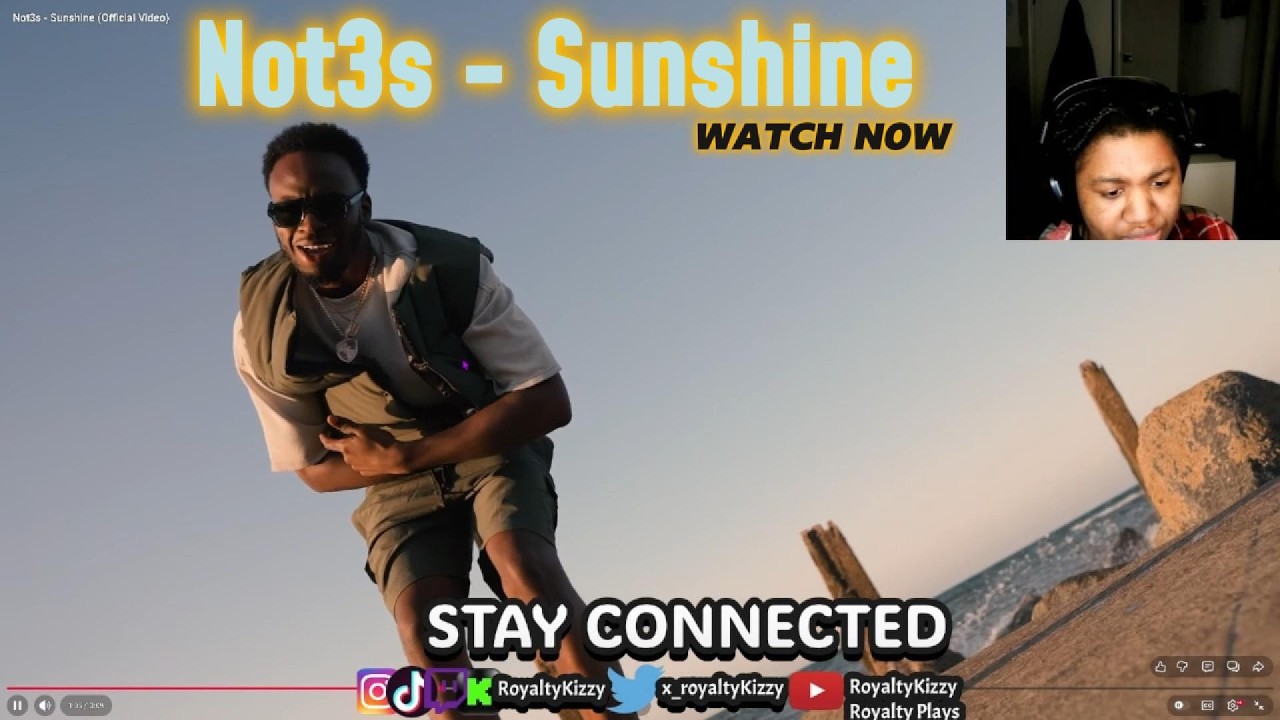 Not3s - Sunshine (Official Video) Reaction