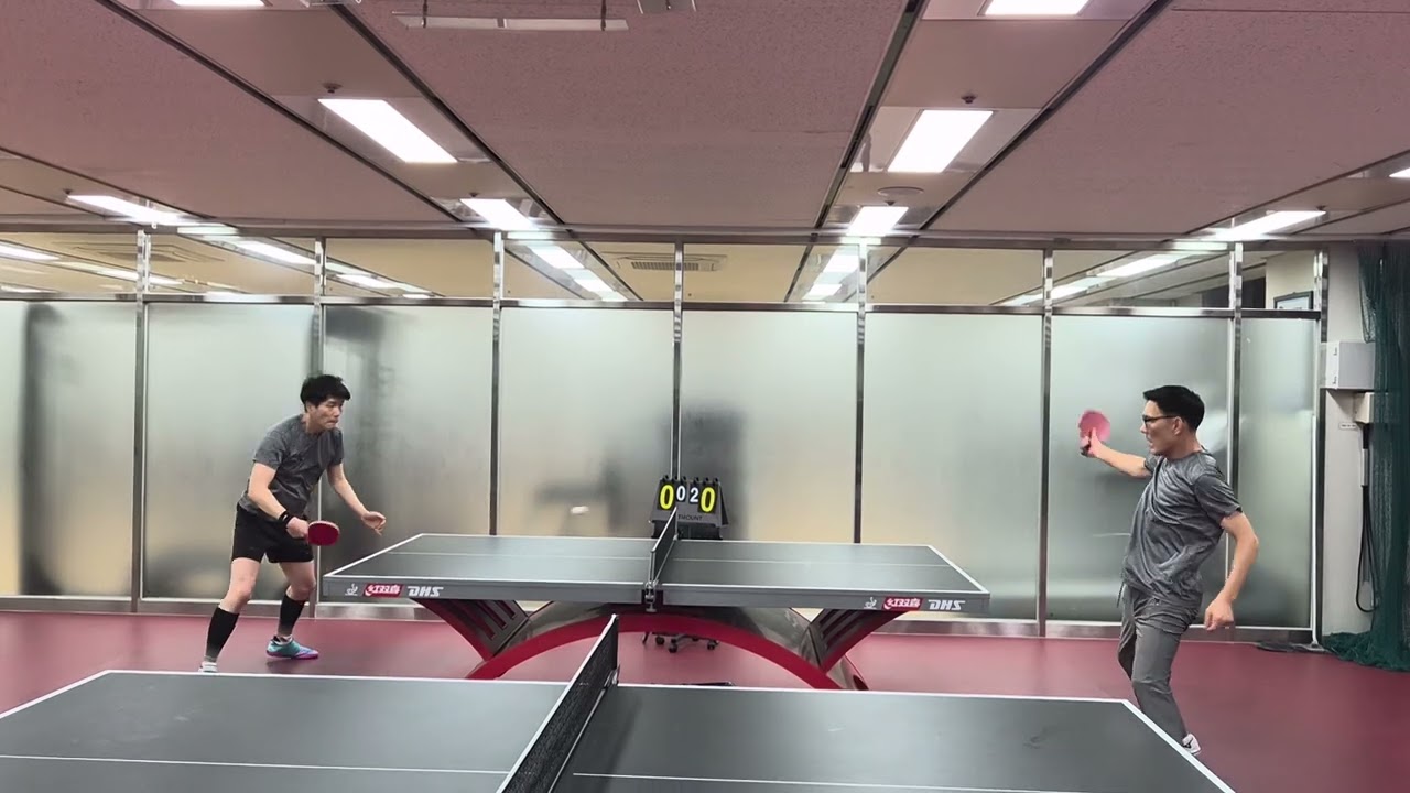 @지니탁구 #남자6부 실전연습 2
