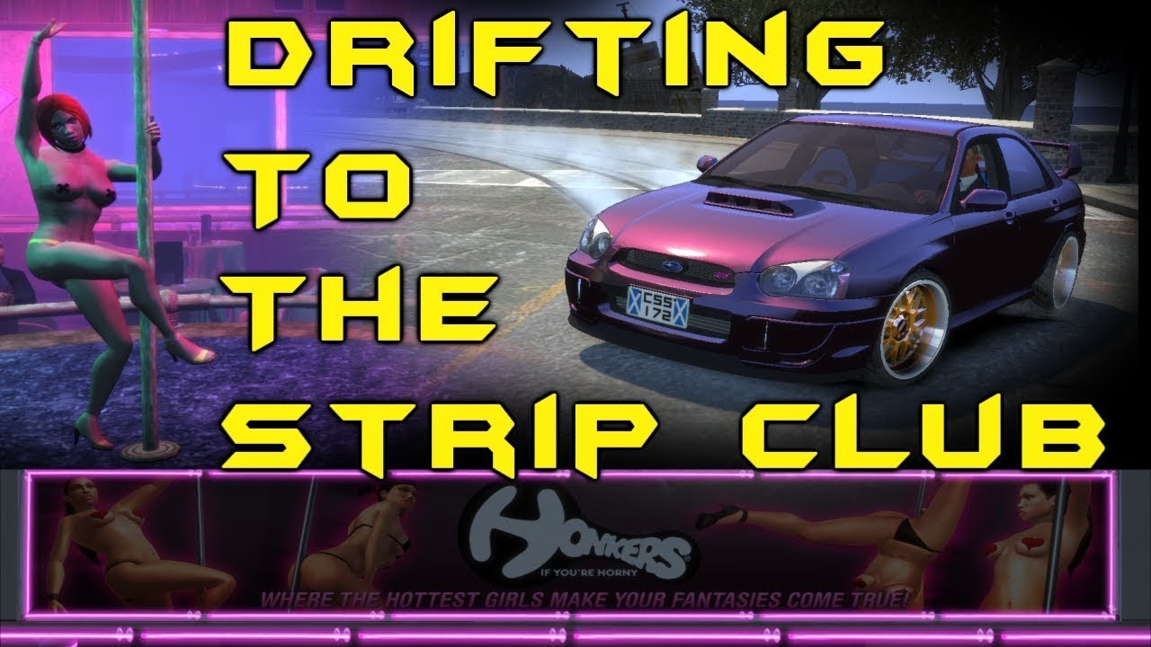 GTA 4 - AMAZING Drifting Gymkhana 6 - The Strip Club