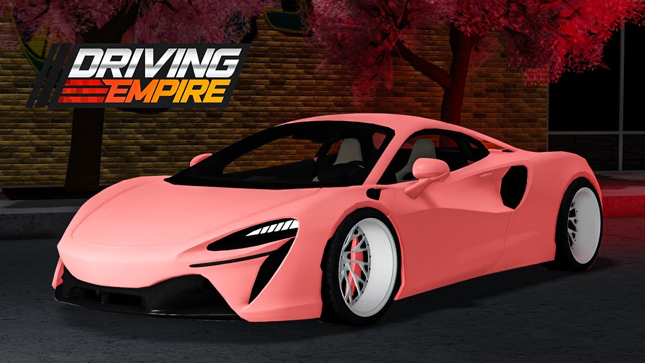 I BUILT THE CLEANEST MCLAREN ARTURA in Roblox Driving Empire