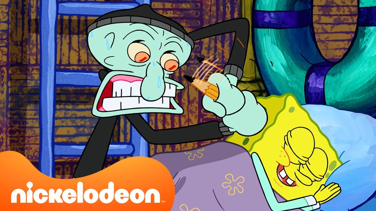 SpongeBob | Thadd&auml;us versucht, SpongeBobs Erinnerungen AUSZUL&Ouml;SCHEN! | Nickelodeon Deutschland