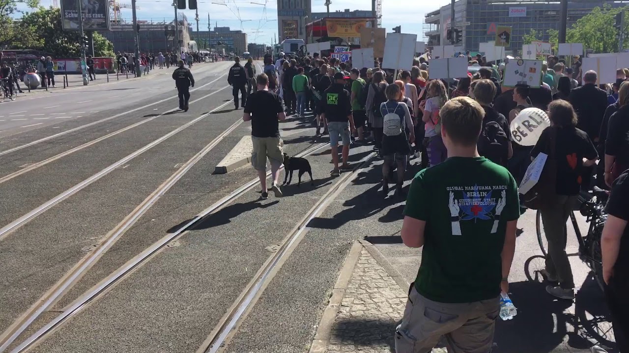 Global Marijuana March Berlin 05.05.2018
