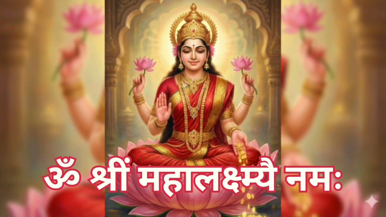 Powerful Lakshmi Mantra for Wealth & Abundance | Om Shrim Mahalakshmiyei Namah Chanting