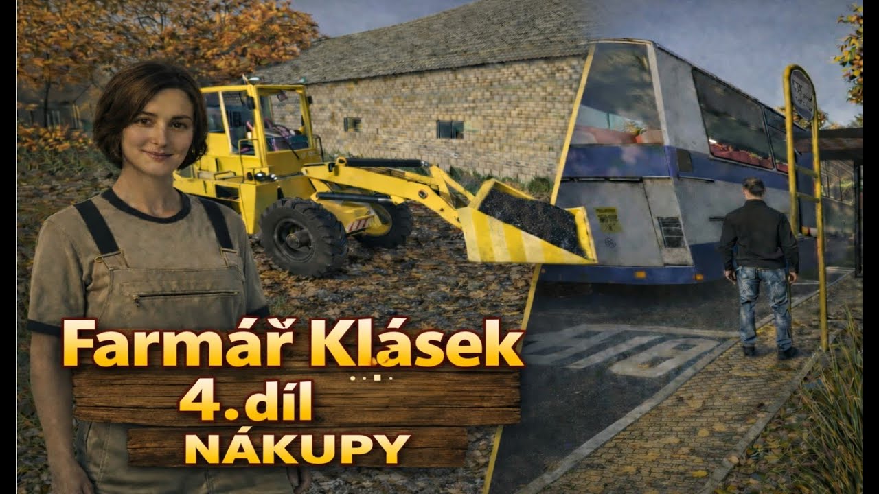 Farma Klásek Čížkov #04 Roleplay Trampoty farmáře Kláska - FS 25 CZ