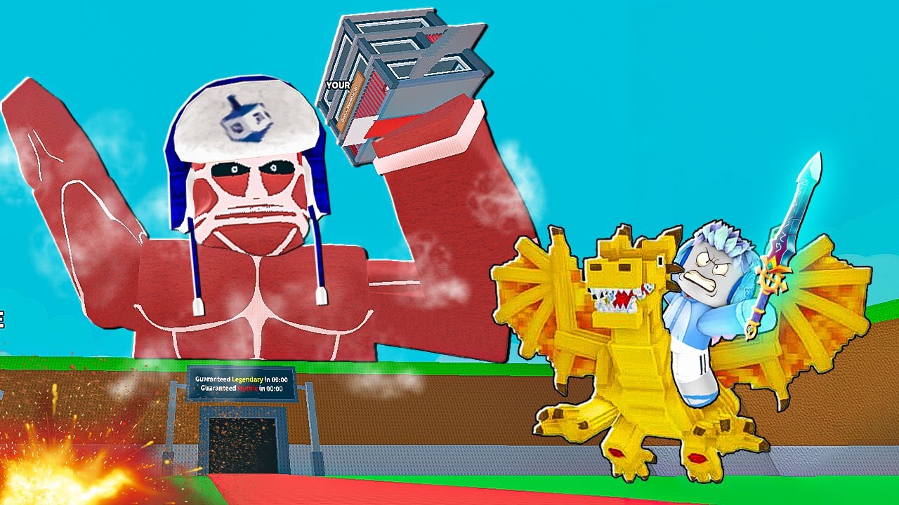 AKU MELAWAN TITAN COLOSAN VS BRAINROT SECRET DI ROBLOX!! MANA YANG LEBIH KUAT?