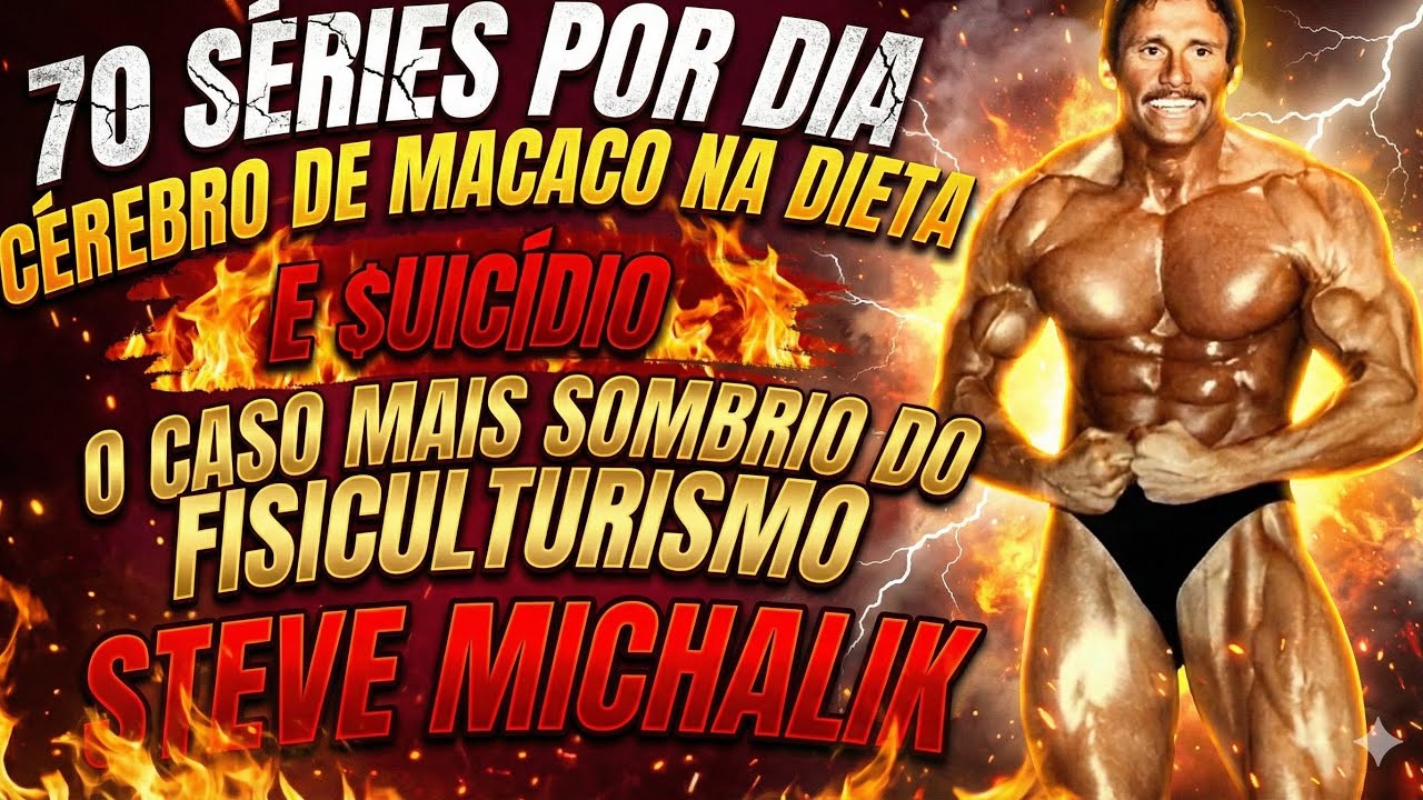 70 SÉRIES POR DIA, CÉREBR0 DE MACAC0 na dieta E SU|CÍDI0: O CASO MAIS SOMBRI0 DO FISICULTURISMO