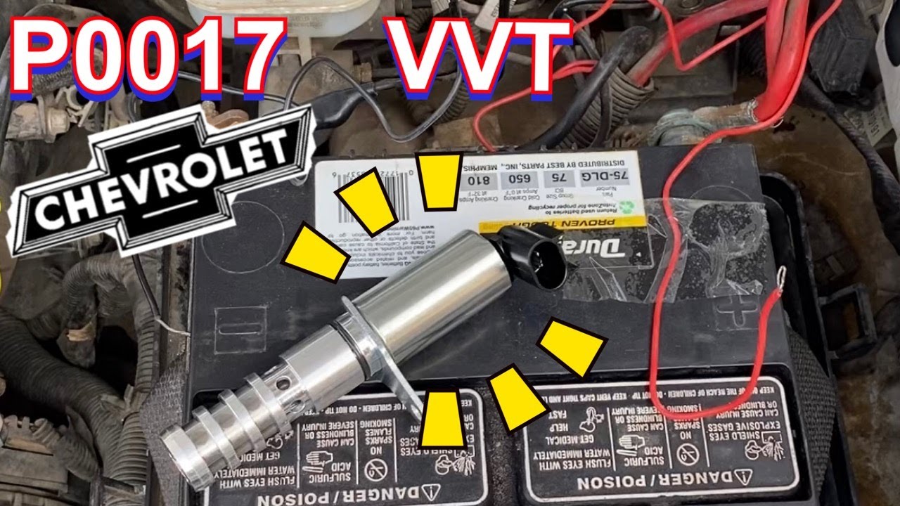 Codigo P0017 Chevy Colorado 2006 2.8 Valvula Variable de Tiempo VVT Remover y Cambiar Camioneta