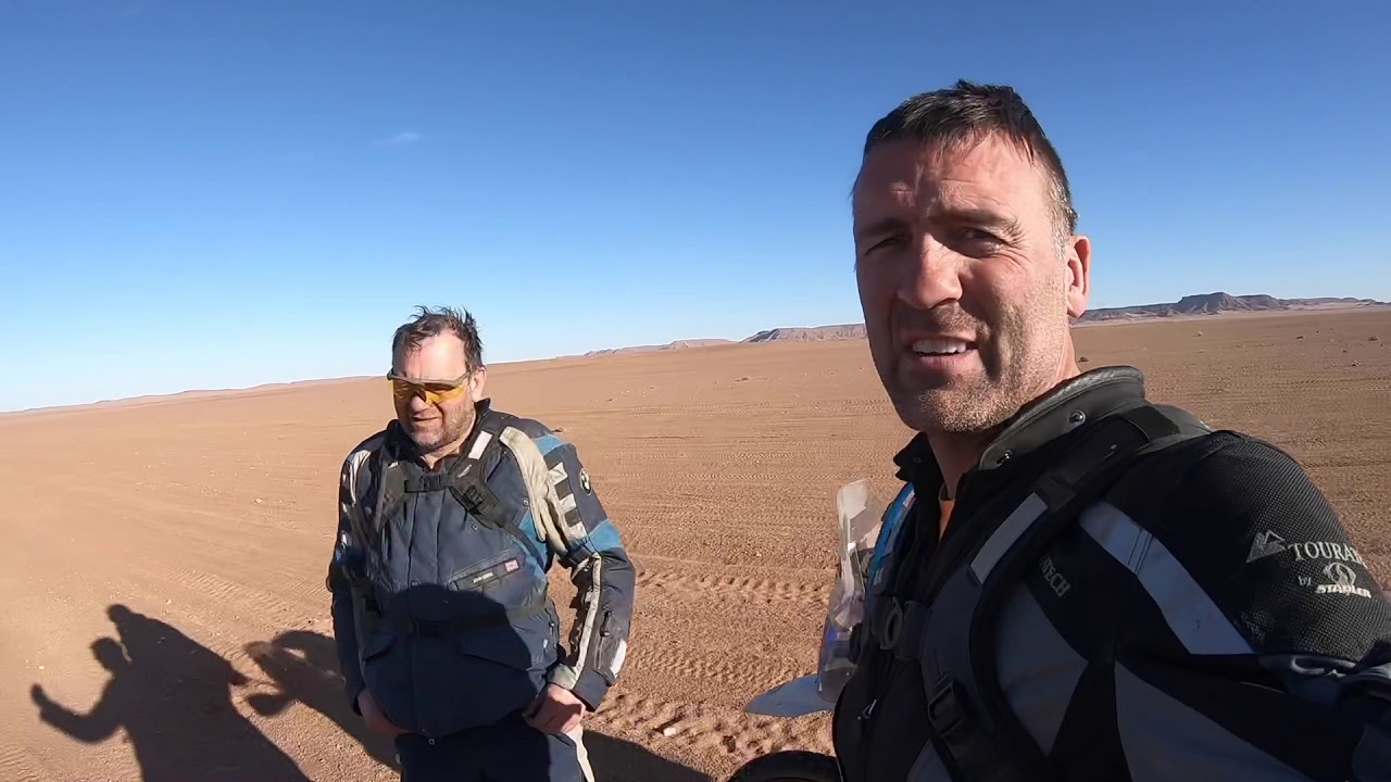 Morocco 2020 part 3 Husqvarna 701 enduro and AJP PR7