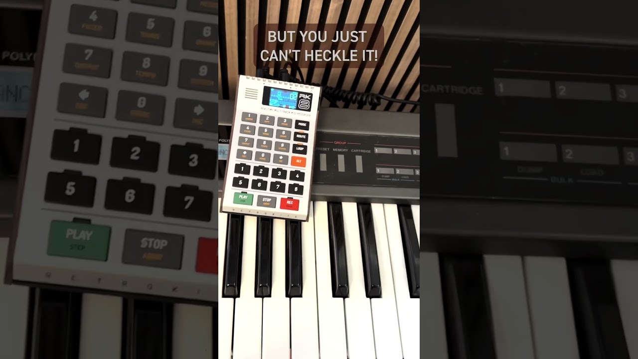 RK008 Monosynth MIDI emulation on a polysynth 🙃