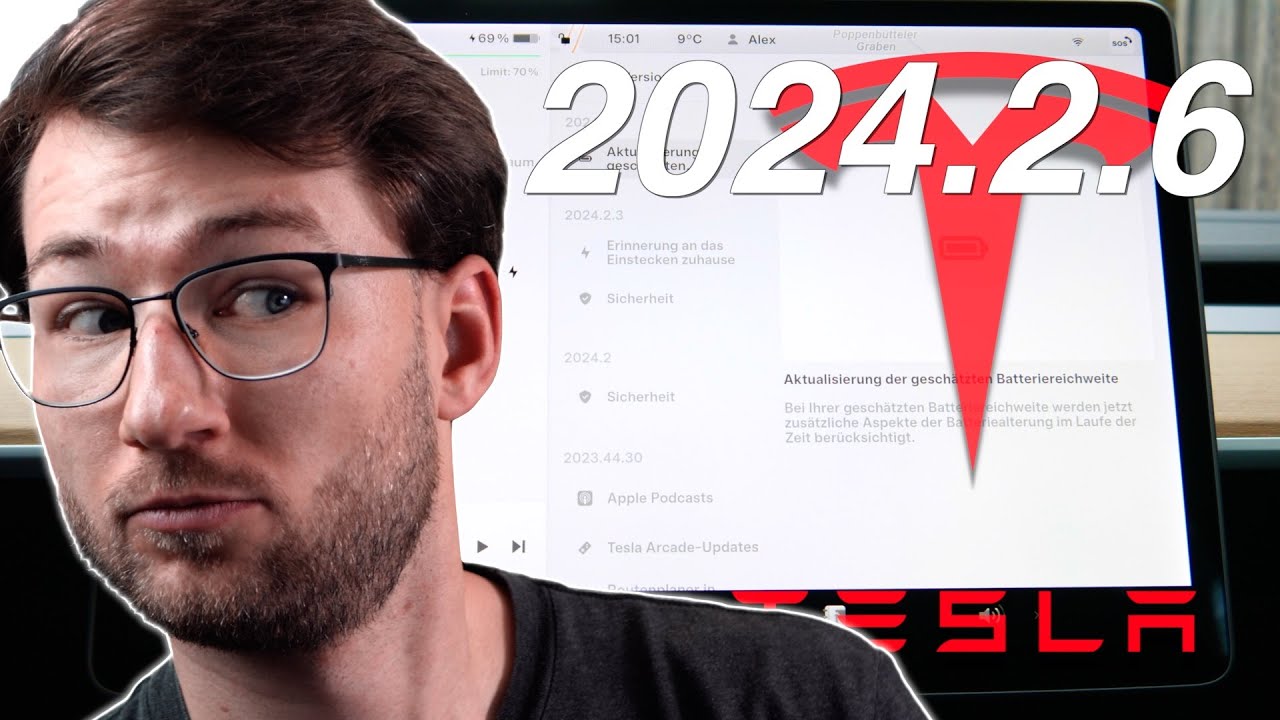 Verbesserte Reichweitenschätzung für alte TESLAs? - Software Update Version 2024.2.6