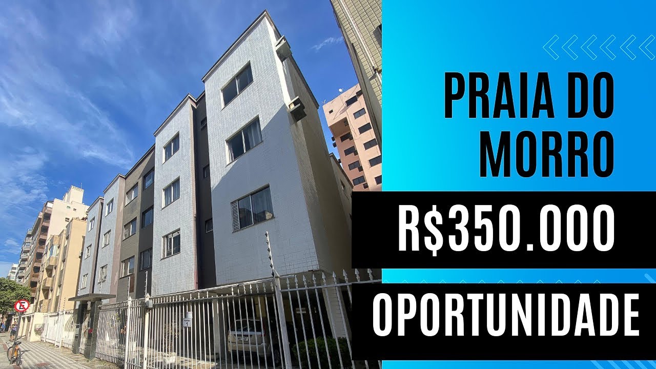 Apartamento de 2 quartos na Praia do Morro, frente para a rua, a uma quadra do mar. (Vendido)