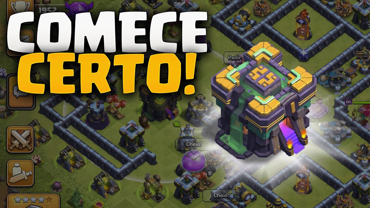 [ GUIA ] Como Começar Muito Bem no Cv14! - Clash Of Clans
