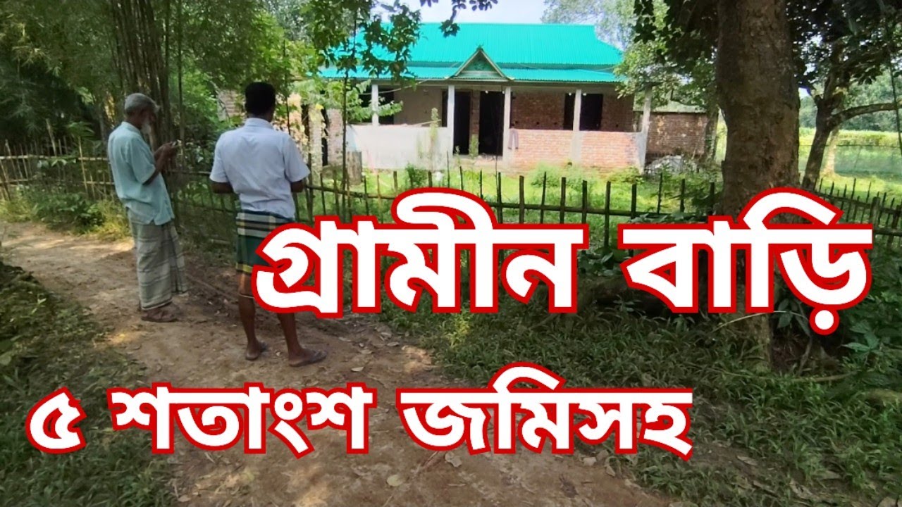 ৫ শতাংশ জমিতে গ্রামীন বাড়ি বিক্রি হবে | Jomi bikroy | jomi bikri | জমি বিক্রয় | land | #গ্রামীনবাড়ি