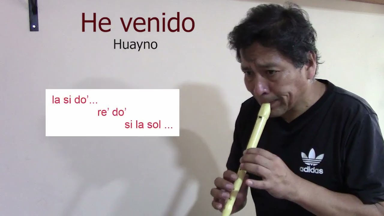 HE VENDIO Huayno en Flauta dulce