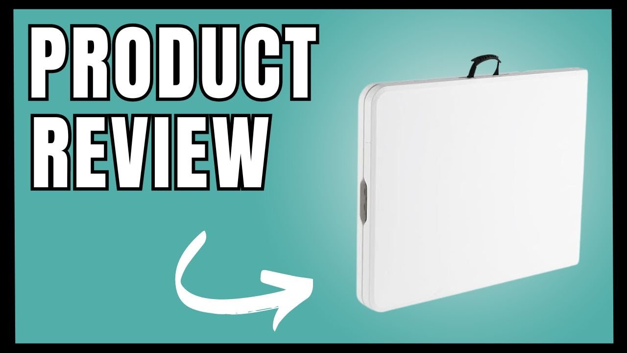 PERFECT 6ft Table FOLDS in Seconds for Easy Travel!