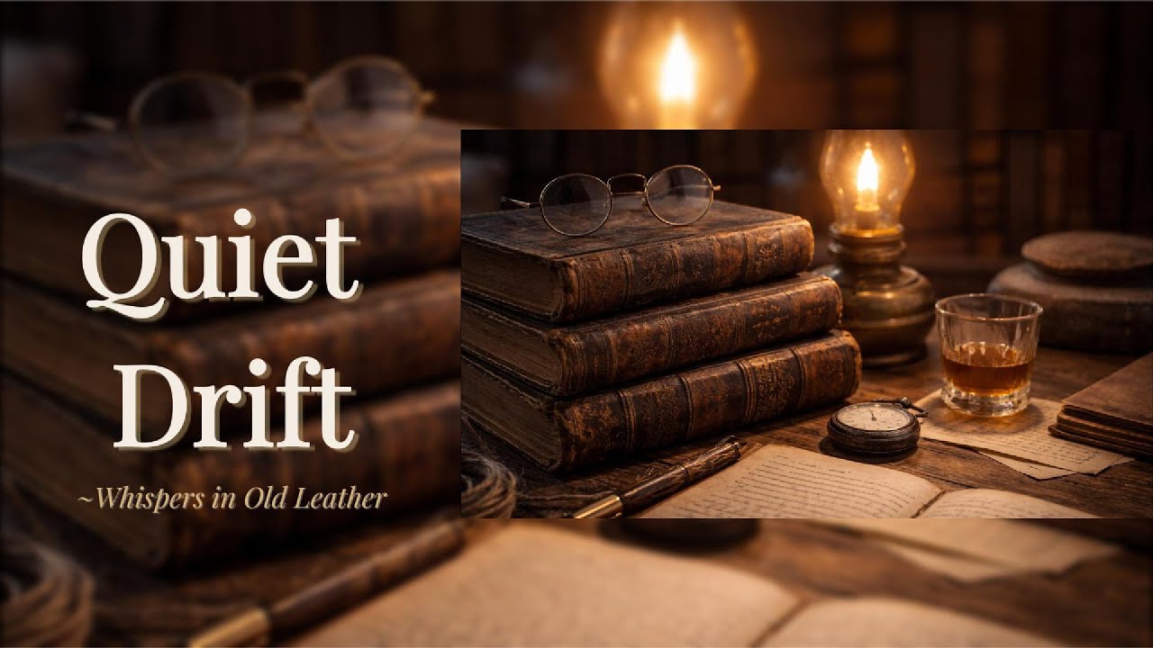 Soft Crickets at Night for Sleep | Whispers in Old Leather | Sleep Story