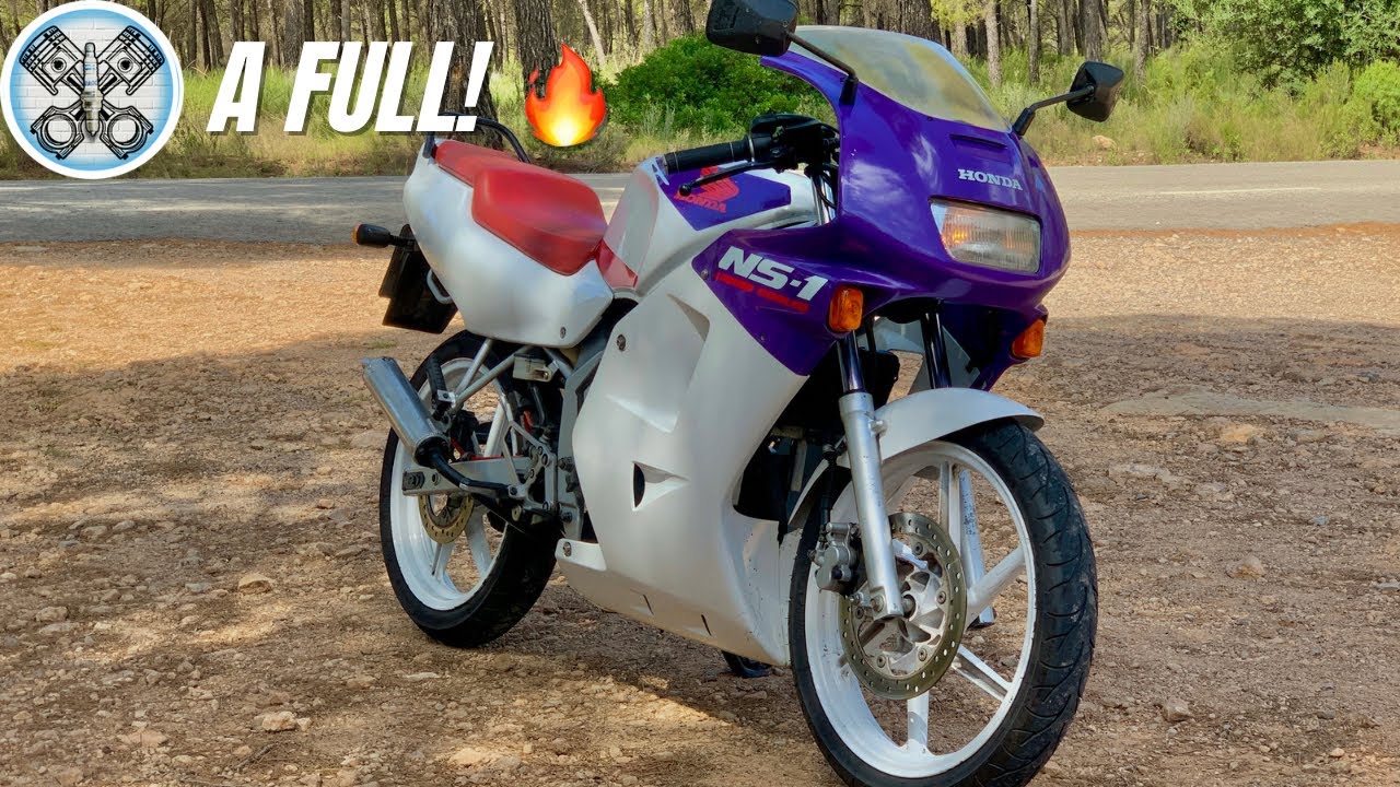 🤯Probando la HONDA NS-1 75cc 2t por carretera, velocidad máxima y aceleración stock