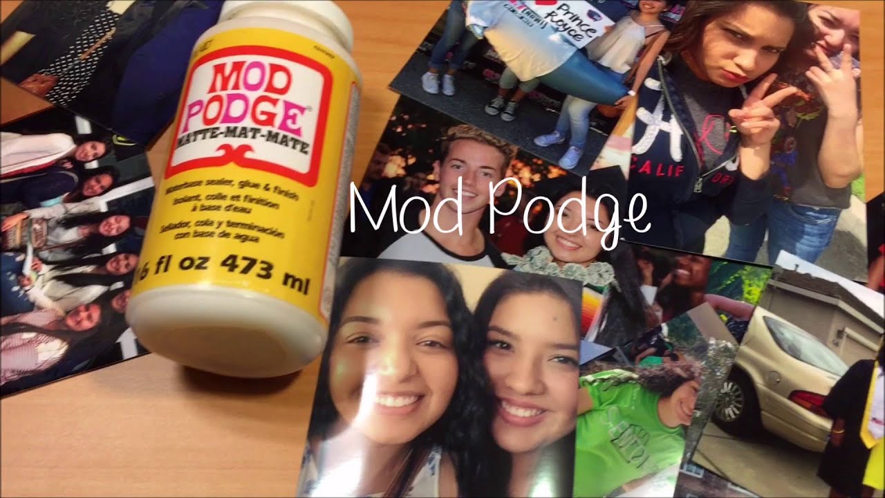 DIY Wooden Letter Photo Collage