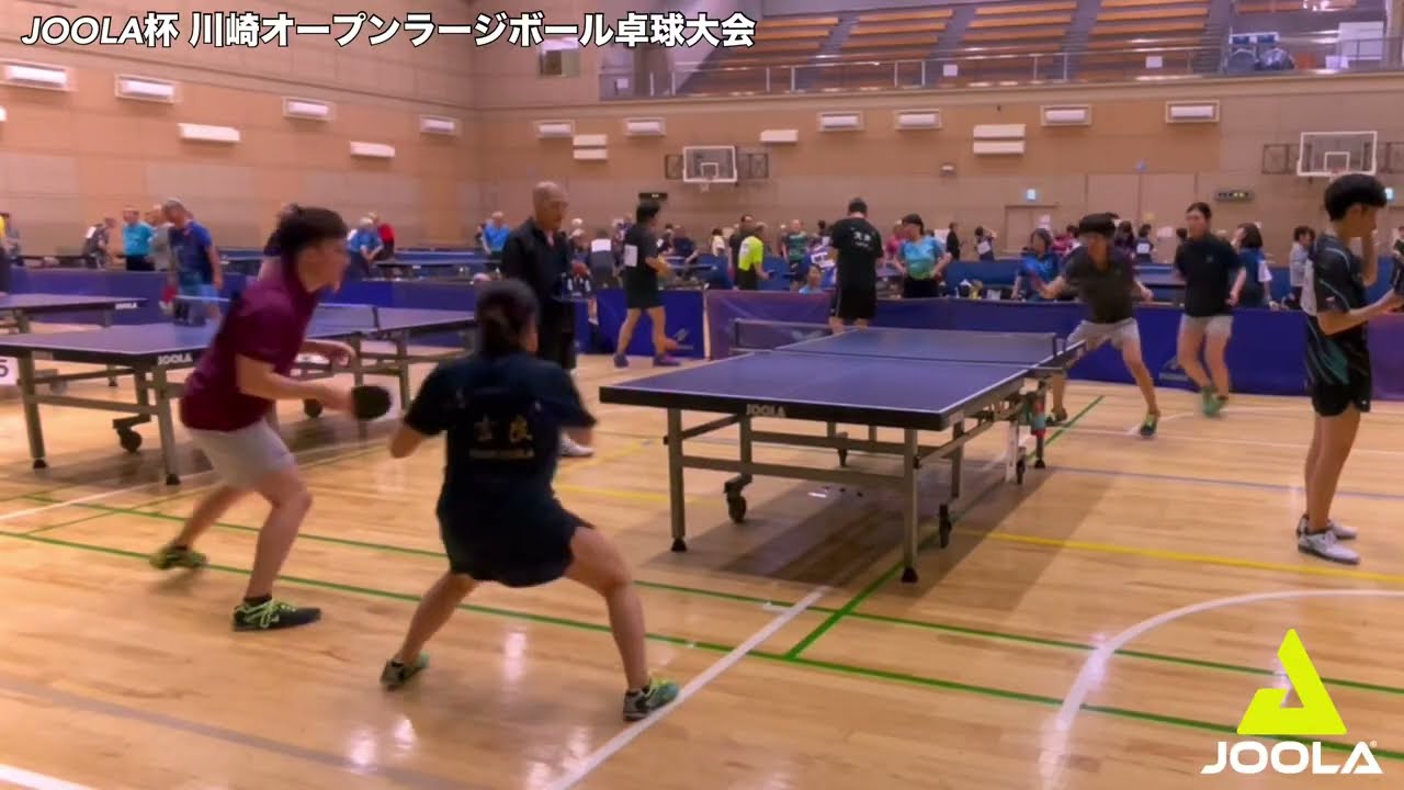 《JOOLA杯》吉良だいきペア vs 山田けんしろうペア【卓球／ラージボール】