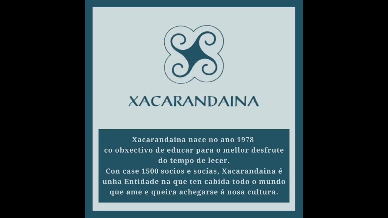 XACARANDAINA, Premio da Cultura Galega 2022 na categoría de Patrimonio Cultural