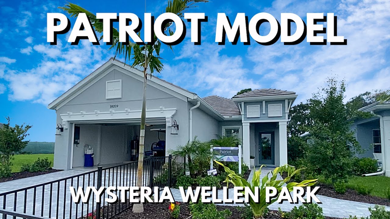Gated Lifestyle Home in Wellen Park Venice FL at a Great Price! The Patriot by Neal Communities
