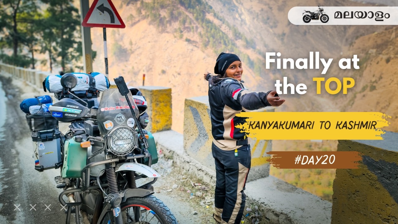 Srinagar | NH44 completed | RE Himalayan K2K 2024 EP15 | #MalluRiderGirl