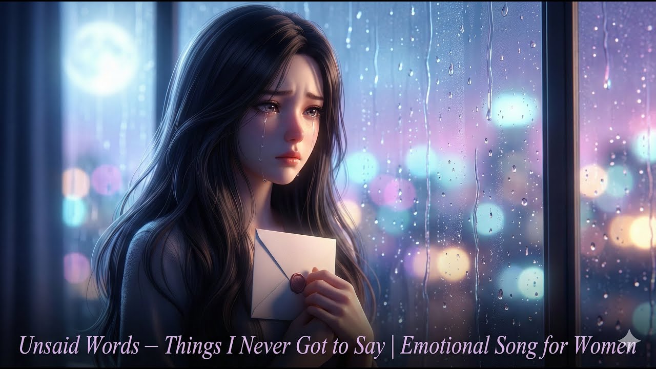 Unsaid Words – Things I Never Got to Say | Emotional Song for Women 💔
